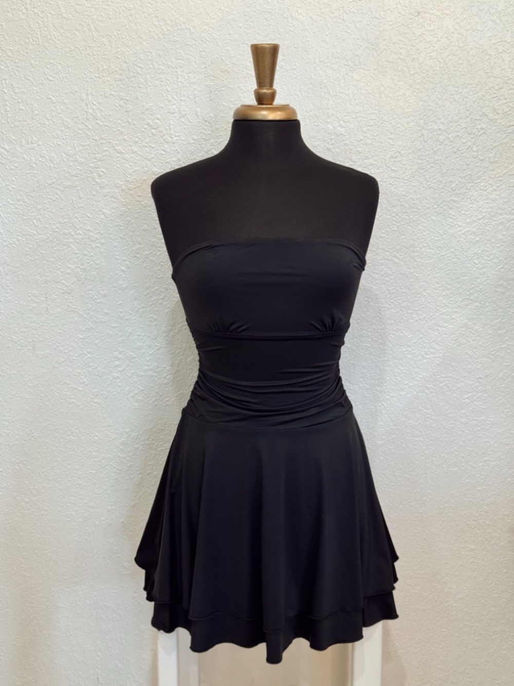 Strapless Black Women's Dress